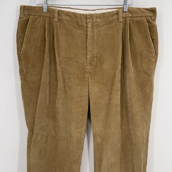 Orvis Men’s Plus Corduroy Pants Size 46 Tan Classic Fit - Picture 2 of 11